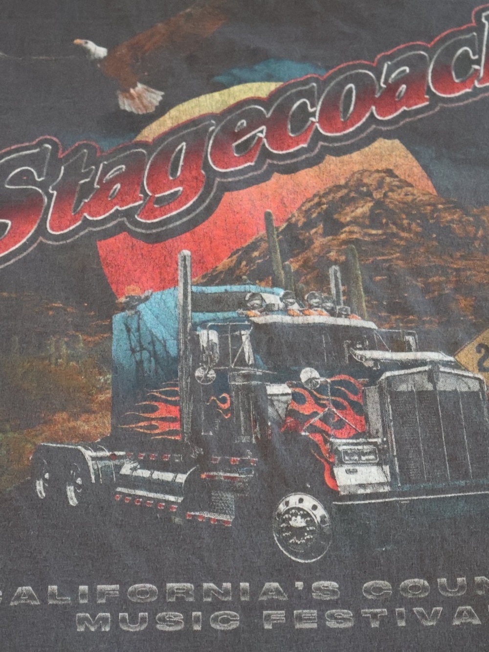 StageCoach music festival T shirt Jellyroll Zac Bryan Luke Combs